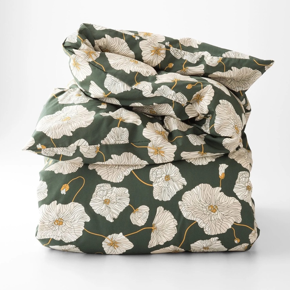 Schoolhouse King Duvet Blooming Field
